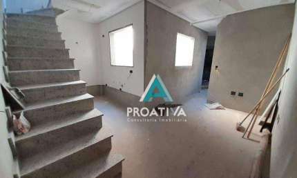 Cobertura com 2 dormitórios à venda, 45 m² - Vila Pires - Santo André/SP