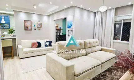 Apartamento com 3 dormitórios à venda, 71 m²  - Vila Santa Rita de Cássia - São Bernardo do Campo/SP