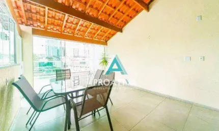 Cobertura com 2 dormitórios à venda, 150 m² por r$ 670.000,00 - jardim paraíso - santo andré/sp