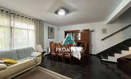 Sobrado com 4 dormitórios, 189 m² - venda ou aluguel - Jardim - Santo André/SP