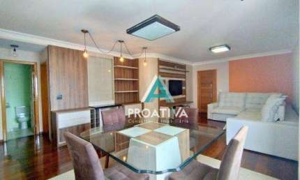 Apartamento com 4 dormitórios para alugar, 130 m²  - Jardim - Santo André/SP