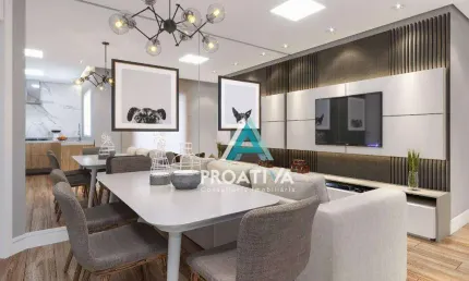 Apartamento com 2 dormitórios à venda, 51 m² - Vila Guiomar - Santo André/SP