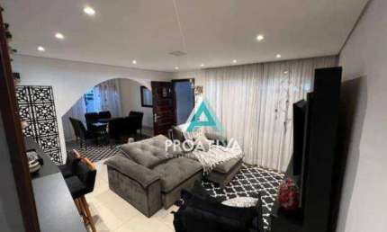 Sobrado com 3 dormitórios à venda, 217 m² por R$ 1.100.000,00 - Jardim do Estádio - Santo André/SP