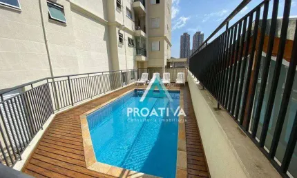 Apartamento com 3 dormitórios à venda, 89 m² - campestre - santo andré/sp