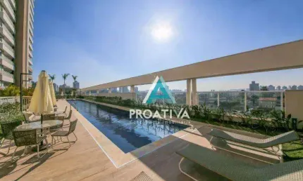 Apartamento com 2 dormitórios à venda, 77 m² - centro - são bernardo do campo/sp