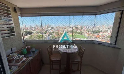 Apartamento com 2 dormitórios à venda, 76 m² - jardim santo antônio - santo andré/sp