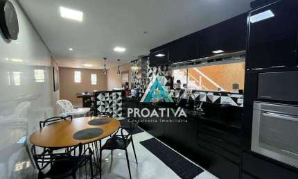 Sobrado com 2 dormitórios à venda, 250 m² - Jardim Vila Rica - Santo André/SP