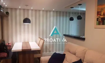Apartamento com 2 dormitórios à venda, 52 m² por R$ 355.000,05 - Planalto - São Bernardo do Campo/SP