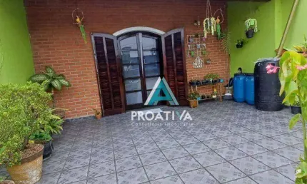 Sobrado com 4 dormitórios à venda, 205 m²- Jardim Marek - Santo André/SP