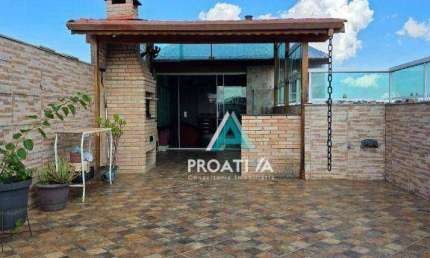Cobertura com 3 dormitórios à venda, 140 m² - Parque das Nações - Santo André/SP
