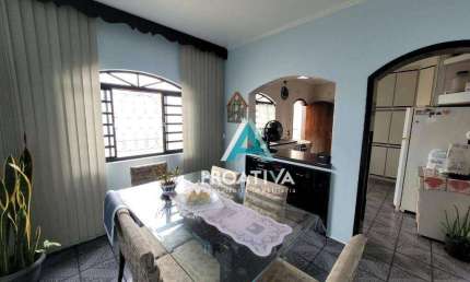Sobrado com 3 dormitórios à venda, 236 m²- Jardim Las Vegas - Santo André/SP