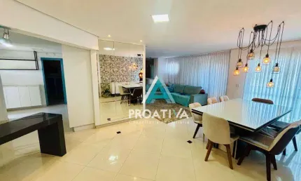 Apartamento com 4 dormitórios, 191 m² - venda por R$ 2.300.000,07 ou aluguel por R$ 13.725,00/mês - Jardim - Santo André/SP