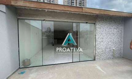 Cobertura com 3 dormitórios à venda, 150 m²  - Vila Curuçá - Santo André/SP