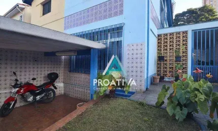 Sobrado com 3 dormitórios à venda, 130 m² - Campestre - Santo André/SP