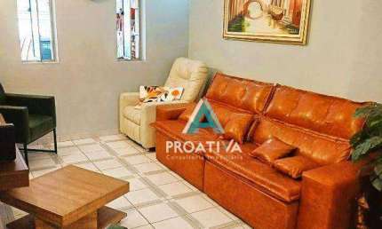 Sobrado com 4 dormitórios à venda, 166 m²  - Vila América - Santo André/SP