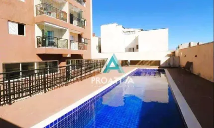 Apartamento com 2 dormitórios à venda, 60 m² - campestre - santo andré/sp
