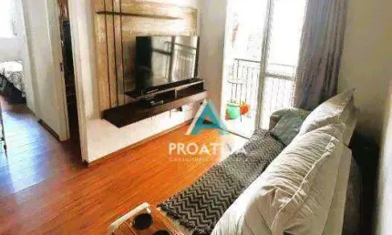 Apartamento com 2 dormitórios à venda, 49 m² - parque jaçatuba - santo andré/sp