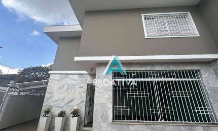 Sobrado com 3 dormitórios para alugar, 175 m² - Jardim - Santo André/SP