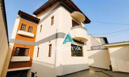 Sobrado, 324 m² - venda por R$ 1.200.000,00 ou aluguel por R$ 7.501,01/mês - Vila Alpina - Santo André/SP