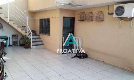 Casa com 3 dormitórios à venda, 198 m² - Vila Palmares - Santo André/SP