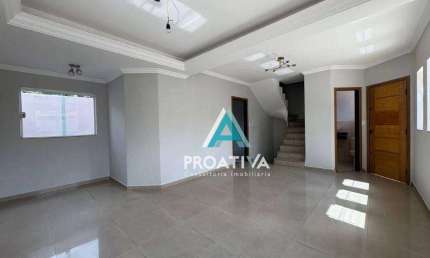 Sobrado com 4 dormitórios para alugar, 177 m² - Vila Bastos - Santo André/SP
