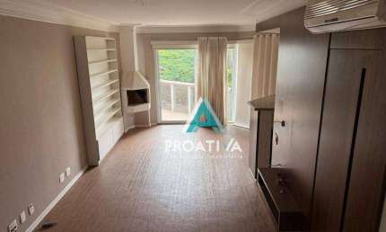 Apartamento com 1 dormitório para alugar, 104 m² - Jardim - Santo André/SP
