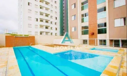 Apartamento à venda, 84 m² por r$ 640.000,00 - vila valparaíso - santo andré/sp