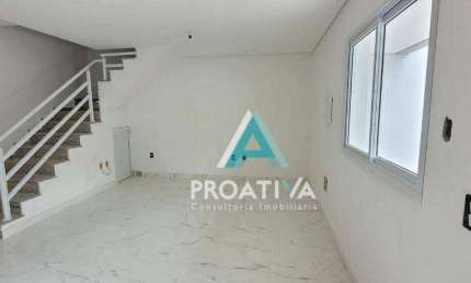 Sobrado com 3 dormitórios à venda, 120 m² por R$ 810.000,00 - Paraíso - Santo André/SP