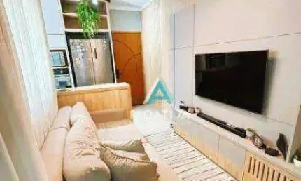 Apartamento à venda, 43 m² por r$ 435.000,00 - vila gilda - santo andré/sp