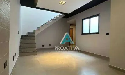 Cobertura com 2 dormitórios à venda, 87 m² por R$ 394.000,00 - Vila Floresta - Santo André/SP