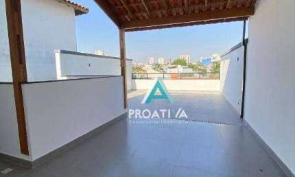Cobertura com 2 dormitórios à venda, 79 m² - Vila Guiomar - Santo André/SP