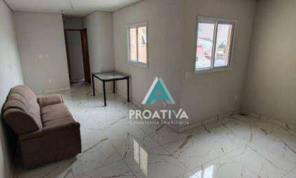 Cobertura com 2 dormitórios à venda, 107 m²- Jardim do Estádio - Santo André/SP