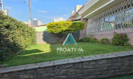 Casa com 3 dormitórios para alugar, 231 m² por r$ 13.857,00 - campestre - santo andré/sp