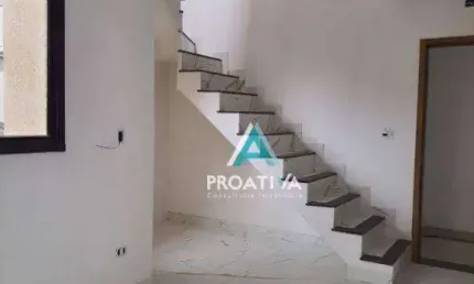 Cobertura com 2 dormitórios à venda, 95 m² por R$ 480.000,00 - Vila Cecília Maria - Santo André/SP