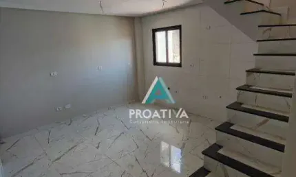 Cobertura com 2 dormitórios à venda, 95 m² por R$ 480.000,00 - Vila Cecília Maria - Santo André/SP