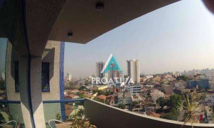 Apartamento com 3 dormitórios à venda, 190 m² por R$ 1.450.000,00 - Vila Valparaíso - Santo André/SP