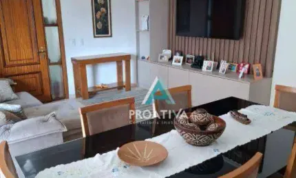 Apartamento com 4 dormitórios à venda, 160 m² por r$ 790.000,00 - vila bastos - santo andré/sp