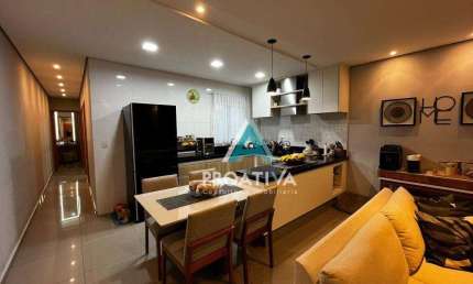 Linda Cobertura com 3 dormitórios à venda, 152 m² por R$ 950.000 - Vila Pires - Santo André/SP