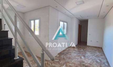 Cobertura com 2 dormitórios à venda, 106 m² por R$ 426.000,00 - Vila Linda - Santo André/SP