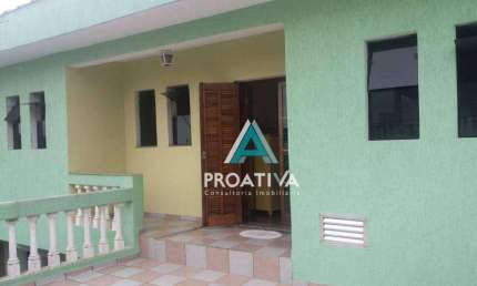 Sobrado, 167 m² - venda por R$ 760.000,00 ou aluguel por R$ 4.096,00/mês - Parque Jaçatuba - Santo André/SP
