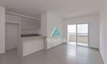 Apartamento com 2 dormitórios para alugar, 80 m² por R$ 3.551,00 - Campestre - Santo André/SP