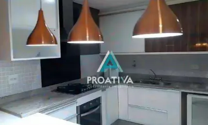 Apartamento com 3 dormitórios à venda, 165 m² - campestre - santo andré/sp