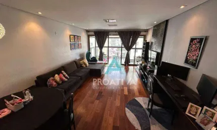 Apartamento com 3 dormitórios à venda, 157 m² por r$ 2.335.000,00 - jardim - santo andré/sp