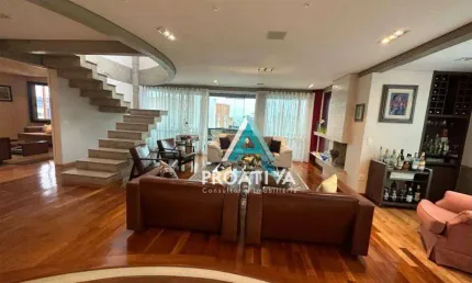 Cobertura com 4 dormitórios à venda, 400 m² - Jardim - Santo André/SP