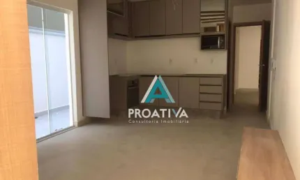 Apartamento com 1 dormitório à venda, 38 m² - Vila Príncipe de Gales - Santo André/SP