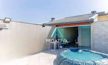 Cobertura com 3 dormitórios, 180 m² - venda ou aluguel  - Campestre - Santo André/SP