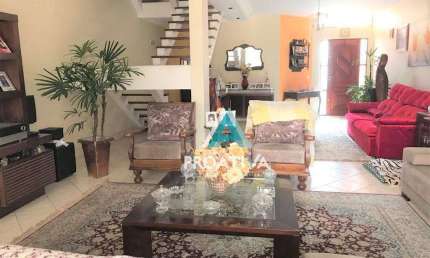 Sobrado com 3 dormitórios à venda, 291 m² - Jardim Utinga - Santo André/SP
