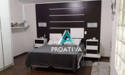 Sobrado com 4 dormitórios à venda, 158 m² - vila pires - santo andré/sp