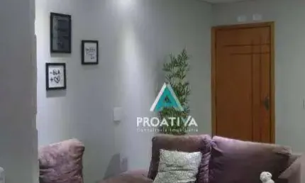 Apartamento à venda, 54 m² por R$ 340.000,05 - Utinga - Santo André/SP