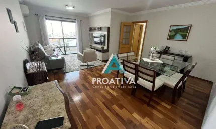 Apartamento com 3 dormitórios à venda, 114 m² - Bairro Campestre - Santo André/SP